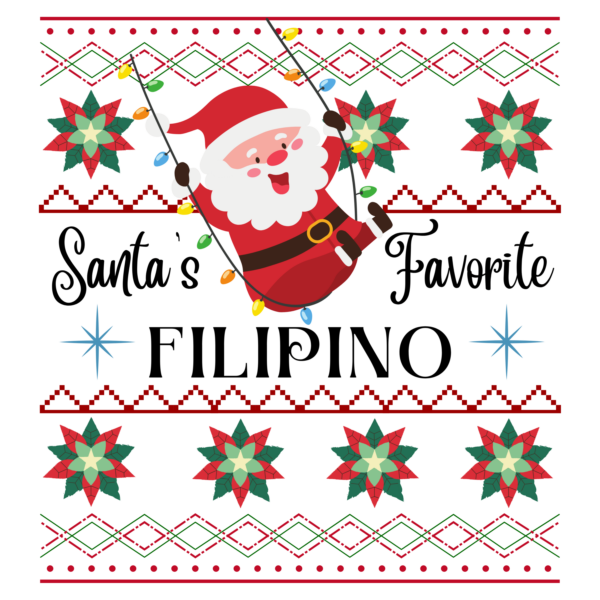 Unisex  Santa's Favorite Filipino - Image 8